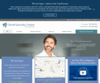 Dentalspecialtyvirginia.com(Dental Offices) Screenshot