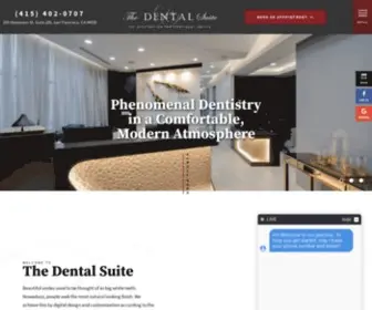 Dentalsuite-SF.com(Page title) Screenshot