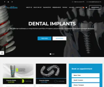 Dentaltourismohrid.com(Dental Center Ohrid Macedonia) Screenshot