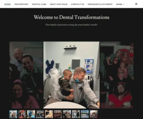 Dentaltransformations.com(Dental Transformations) Screenshot