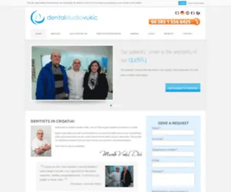 Dentalvukic.com(Dental Studio Vukic) Screenshot