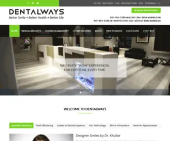 Dentalways.com(Dentist) Screenshot