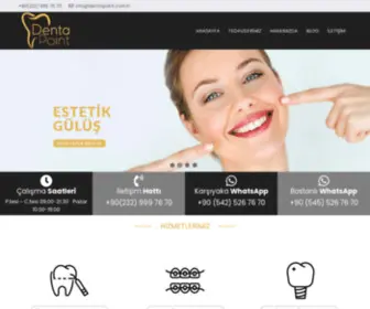 Dentapoint.com.tr(Denta Point Ağız ve Diş Sağlığı Polikliniği) Screenshot