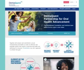 Dentaquestinstitute.org(DentaQuest Partnership) Screenshot