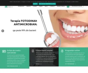 Dentcomplet.ro(Clinicile de stomatologie DentComplet Cluj) Screenshot