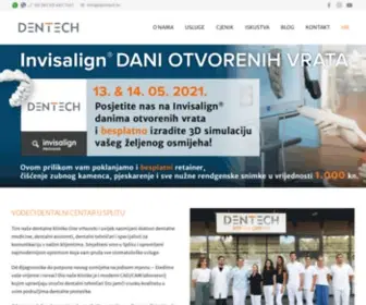 Dentech.hr(Stomatološka ordinacija u Splitu) Screenshot