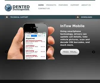 Denteddev.com(Towing Software from DENTED Development) Screenshot