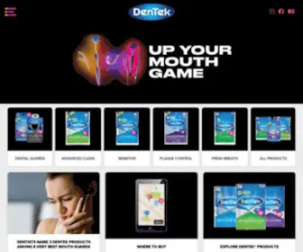 Dentek.com(Oral Care Products) Screenshot