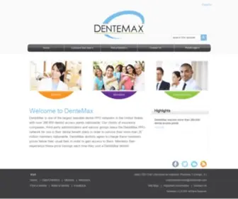 Dentemaxportal.com(Dentemax) Screenshot