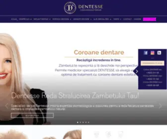 Dentesse.ro(DENTESSE Clinici medicale dentare) Screenshot