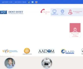 Dentestet.ro(DENT ESTET Clinica stomatologica Bucuresti) Screenshot