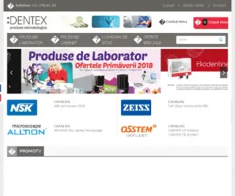 Dentex.ro(Acasa) Screenshot