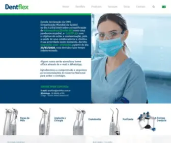 Dentflex.com.br(Equipamentos Odontológicos) Screenshot