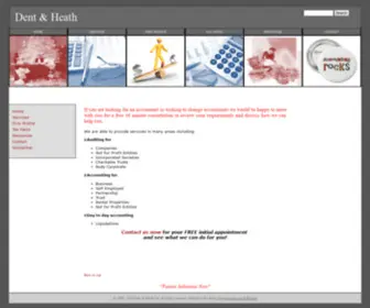 Dentheath.co.nz(Dent and Heath Chartered Accountants) Screenshot