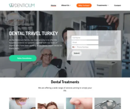 Denticium.com(Denticium) Screenshot