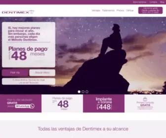 Dentimex.mx(Clínicas) Screenshot