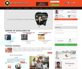 Dentist-India-Madurai.com(Dental Clinic in Kovilpatti) Screenshot