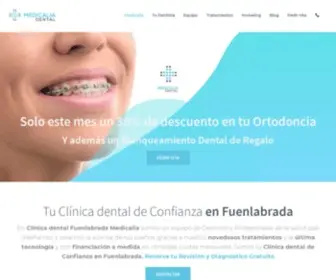 Dentista-Fuenlabrada.com(Clínica Dental Fuenlabrada Medicalia) Screenshot