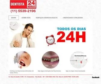 Dentista24Horas.com.br(Dentista 24 horas) Screenshot