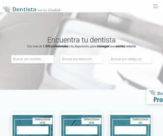 Dentistaentuciudad.com(Dentista en Tu Ciudad) Screenshot