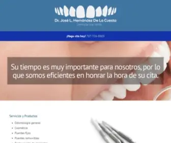 Dentistajosehernandez.com(Dentista Carolina) Screenshot