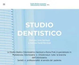 Dentistaromaprati.com(Dentista Narduzzi) Screenshot