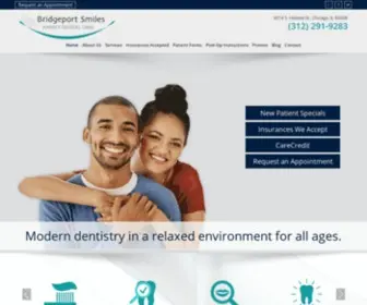 Dentistbridgeportchicago.com(Dentist in Chicago) Screenshot