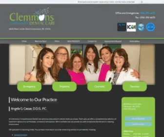 Dentistclemmons.com(Clemmons, NC Dentist) Screenshot