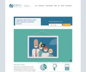 Dentistdirectaccess.com(Direct access) Screenshot