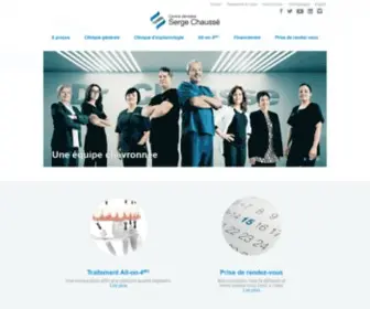 Dentiste.com(Dentiste Montréal) Screenshot