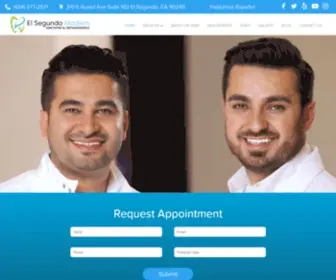 Dentistelsegundo.com(Dentist El Segundo CA) Screenshot