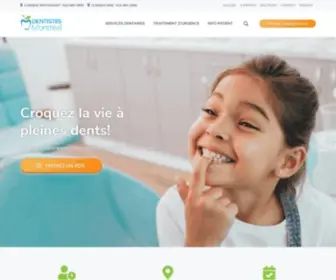 Dentistes-Montreal.com(DENTISTE Montreal) Screenshot