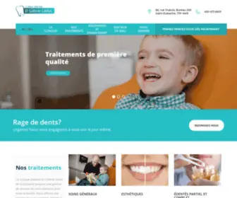 Dentistesteustache.com(Clinique Dentaire Dr) Screenshot