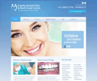 Dentistindirapuram.com(Dental Clinic) Screenshot