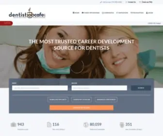 Dentistjobcafe.com(Dentist Jobs) Screenshot