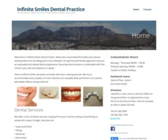 Dentistkenilworth.co.za(Infinite Smiles Dental Practice in Kenilworth Centre) Screenshot