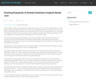 Dentistlim.com(Just another WordPress site) Screenshot