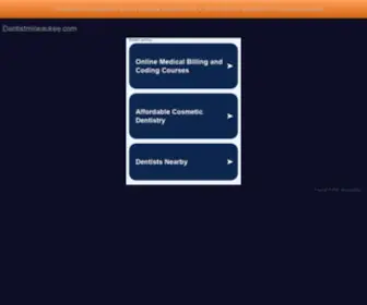 Dentistmilwaukee.com(Modern Touch Dental) Screenshot