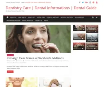 Dentistry-Care.info(Dentistry Care) Screenshot