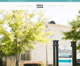 Dentistryatparkplace.net(Dentists in Montgomery) Screenshot