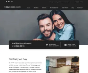 Dentistryonbay.com(Dentistry on Bay) Screenshot