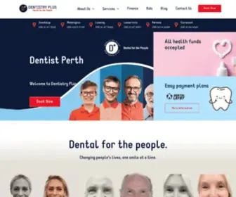 Dentistryplus.com.au(Dentistry Plus) Screenshot