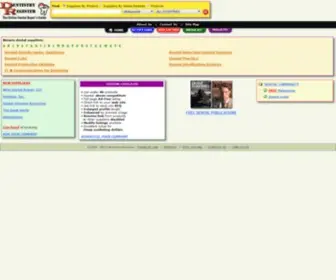 Dentistryregister.com(Dental Suppliers Directory) Screenshot