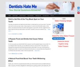 Dentistshateme.com(Your Dental Questions Answered) Screenshot