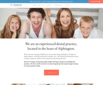 Dentistsofalphington.com.au(Dentists of Alphington) Screenshot