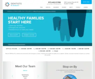 Dentistsofrowlett.com(Dentist Office in Rowlett) Screenshot