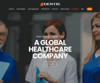 Dentisusa.com(Medical Solution Company sharing in health and Happy Life) Screenshot