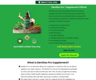 DentitoxproStore.us(Discount 90%) Screenshot