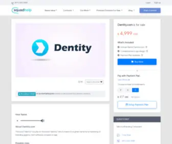 Dentity.com(Digital Credentials) Screenshot