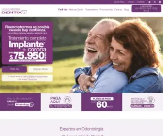 Dentix.co(Clínica dental líder en odontología estética) Screenshot